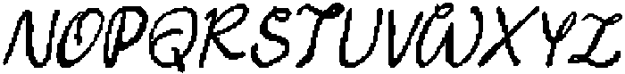 CS Willard Pixel Regular otf (400) Font UPPERCASE