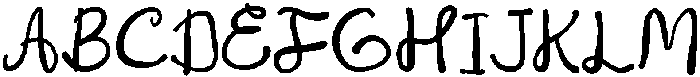 CS Willard Regular otf (400) Font UPPERCASE
