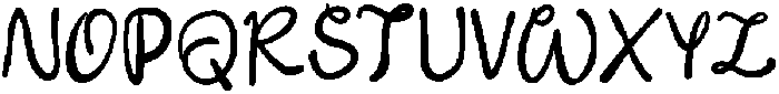 CS Willard Regular otf (400) Font UPPERCASE