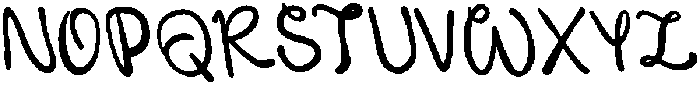 CS Willard Reverse Italic otf (400) Font UPPERCASE