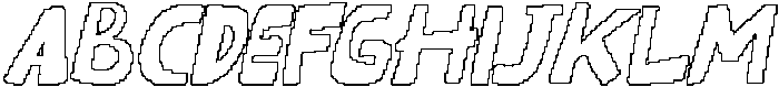 CS Winslow Pixel Outline otf (400) FONT