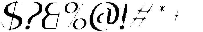 CS Wokley Drawn  Italic otf (400) Font OTHER CHARS