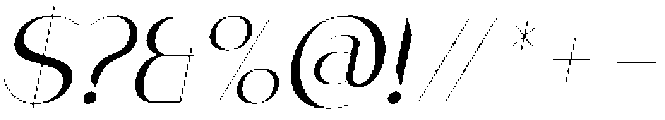 CS Wokley Italic otf (400) Font OTHER CHARS