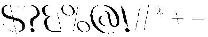 CS Wokley Reverse Italic otf (400) Font OTHER CHARS