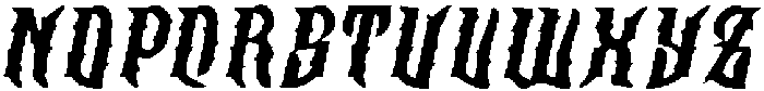 CS Wraith Drawn Italic otf (400) Font LOWERCASE