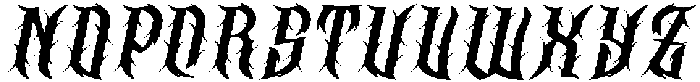 CS Wraith Italic otf (400) Font LOWERCASE