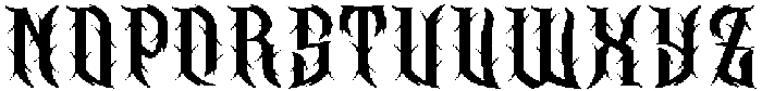 CS Wraith Regular otf (400) Font LOWERCASE