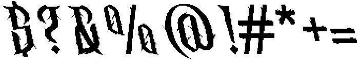 CS Wraith Reverse Italic otf (400) Font OTHER CHARS