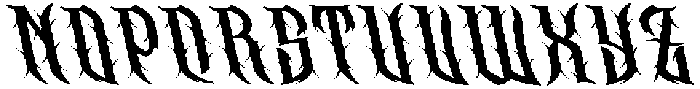 CS Wraith Reverse Italic otf (400) Font UPPERCASE