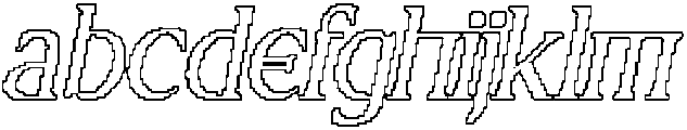 CS Yaeger Pixel Outline otf (400) FONT
