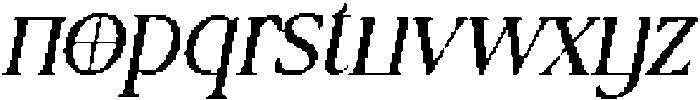 CS Yaeger Pixel Regular otf (400) Font LOWERCASE