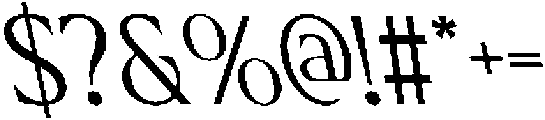 CS Yaeger Reverse Italic otf (400) Font OTHER CHARS