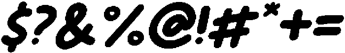 CS Yonder Italic otf (400) Font OTHER CHARS