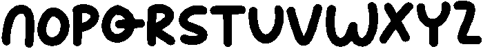 CS Yonder Regular otf (400) Font UPPERCASE