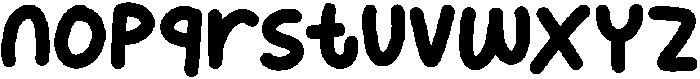 CS Yonder Regular otf (400) Font LOWERCASE
