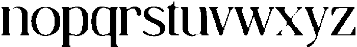 CSAbeniaDrawn-Regular otf (400) Font LOWERCASE