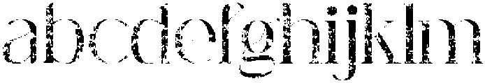 CSAbeniaStamp-Regular otf (400) Font LOWERCASE