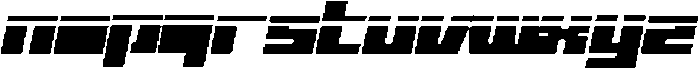 CSAcrosPixel-Regular otf (400) Font LOWERCASE