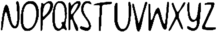 CSAgendaDrawn-Regular otf (400) Font UPPERCASE