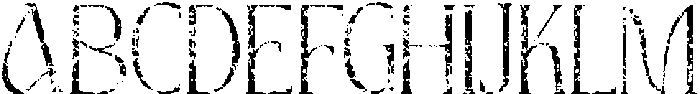 CSAgnellaStamp-Regular otf (400) Font UPPERCASE