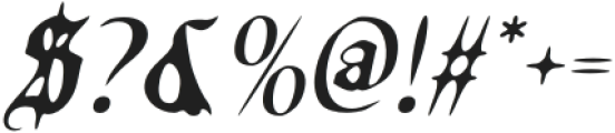 CSAitherDrawn-Italic otf (400) Font OTHER CHARS