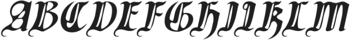 CSAitherDrawn-Italic otf (400) Font UPPERCASE