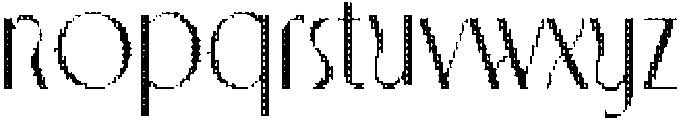 CSAkagiDisco-Regular otf (400) Font LOWERCASE