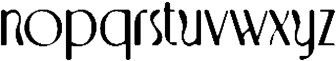 CSAkagiDrawn-Regular otf (400) Font LOWERCASE