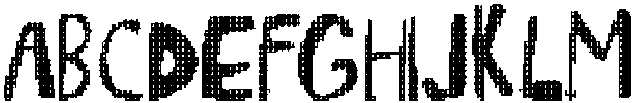 CSAleksiDisco-Regular otf (400) Font UPPERCASE