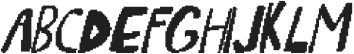 CSAleksiPixel-Regular otf (400) Font UPPERCASE