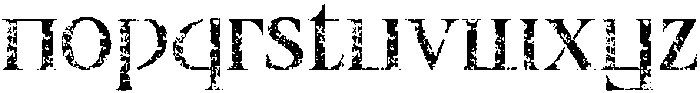 CSAlenkaStamp-Regular otf (400) Font LOWERCASE