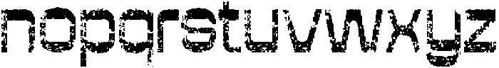 CSAlgomaStamp-Regular otf (400) Font LOWERCASE