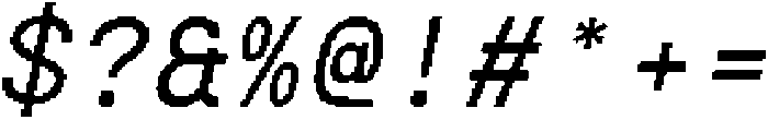 CSAliceMonoPixel-Regular otf (400) Font OTHER CHARS