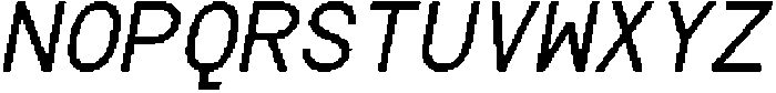 CSAliceMonoPixel-Regular otf (400) Font UPPERCASE