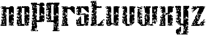CSAlsagerStamp-Regular otf (400) Font LOWERCASE