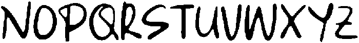 CSAlyakaDrawn-Regular otf (400) Font UPPERCASE