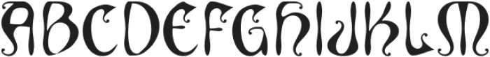 CSAmapolaDrawn-Regular otf (400) Font UPPERCASE