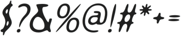 CSAmberDrawn-Italic otf (400) Font OTHER CHARS