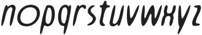 CSAmberDrawn-Italic otf (400) Font LOWERCASE