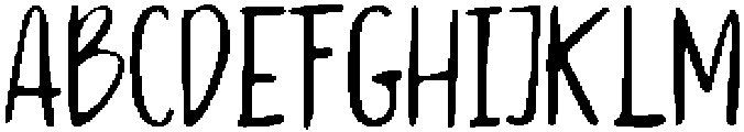 CSAmbleDrawn-Regular otf (400) Font UPPERCASE