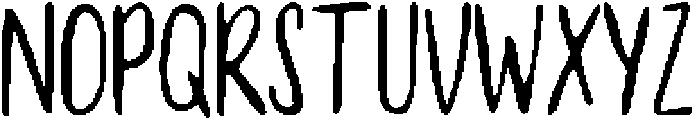 CSAmbleDrawn-Regular otf (400) Font UPPERCASE