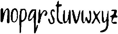 CSAmbleDrawn-Regular otf (400) Font LOWERCASE