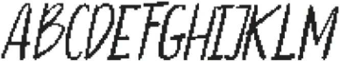 CSAmblePIxel-Regular otf (400) Font UPPERCASE
