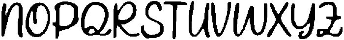 CSAmiliaDrawn-Regular otf (400) Font UPPERCASE