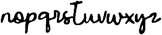 CSAmiliaDrawn-Regular otf (400) Font LOWERCASE