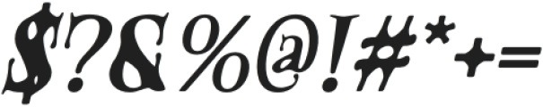 CSAmoretDrawn-Italic otf (400) Font OTHER CHARS