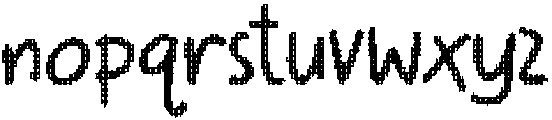 CSAndoverDisco-Regular otf (400) Font LOWERCASE