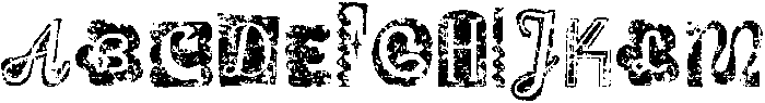 CSAnikaStamp-Regular otf (400) Font UPPERCASE