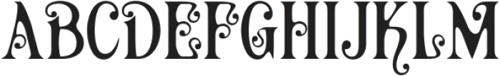 CSAquaryDrawn-Regular otf (400) Font UPPERCASE