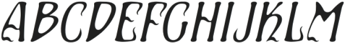 CSArcaneDrawn-Italic otf (400) Font UPPERCASE